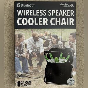 Speaker cooler chair
